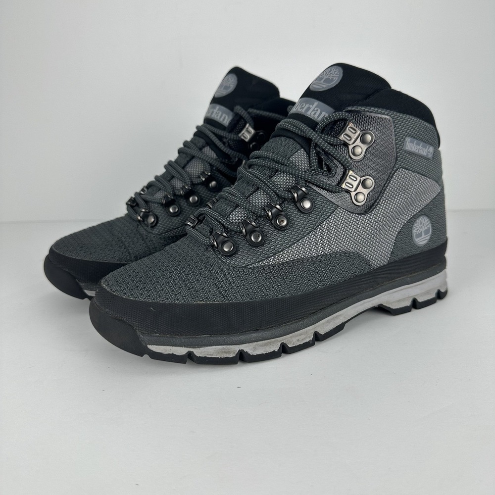 Timberland Euro Hiker‎ Jacquard boots in grey and black Men's Size 7.5